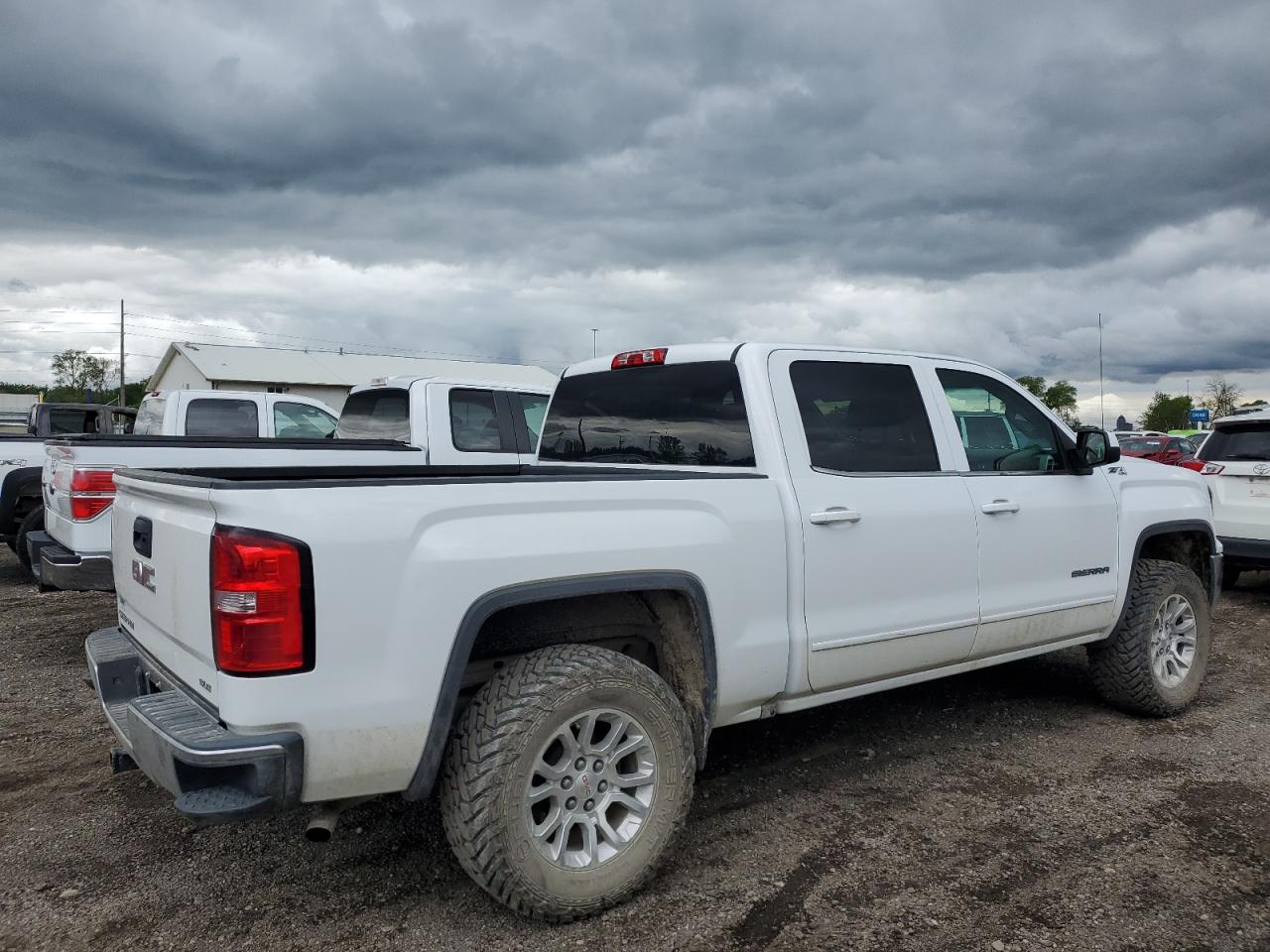 2017 GMC Sierra K1500 Sle vin: 3GTU2MEC4HG133096