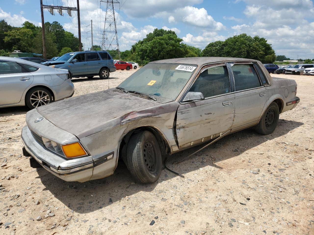 1G4AH51W5HT429993 1987 Buick Century Custom