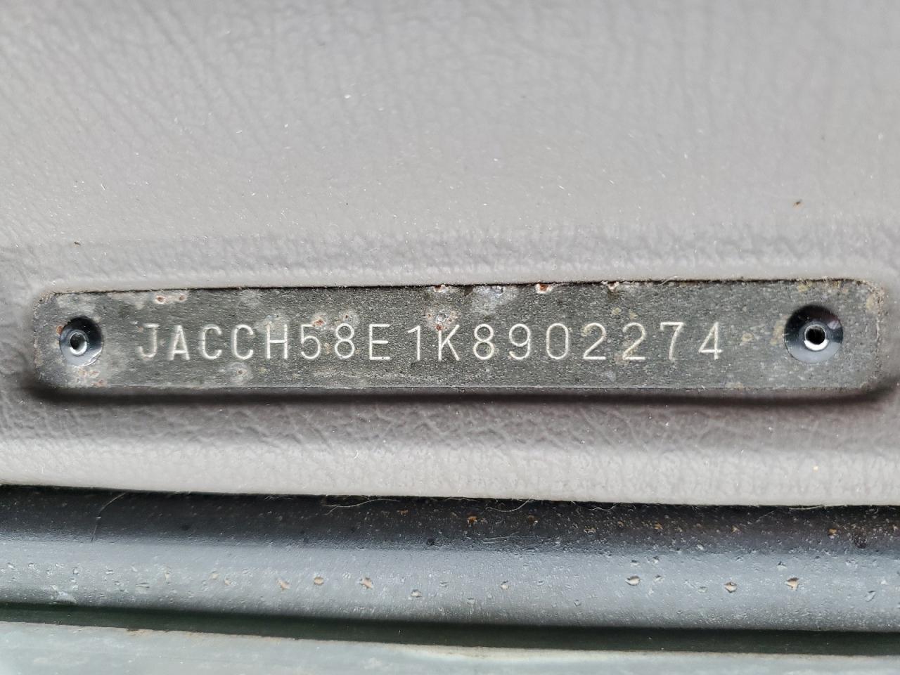 JACCH58E1K8902274 1989 Isuzu Trooper Ii