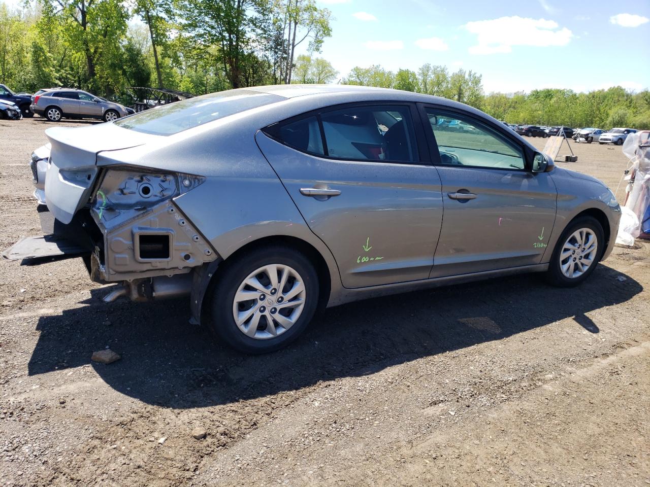 KMHD74LF8KU790871 2019 Hyundai Elantra Se