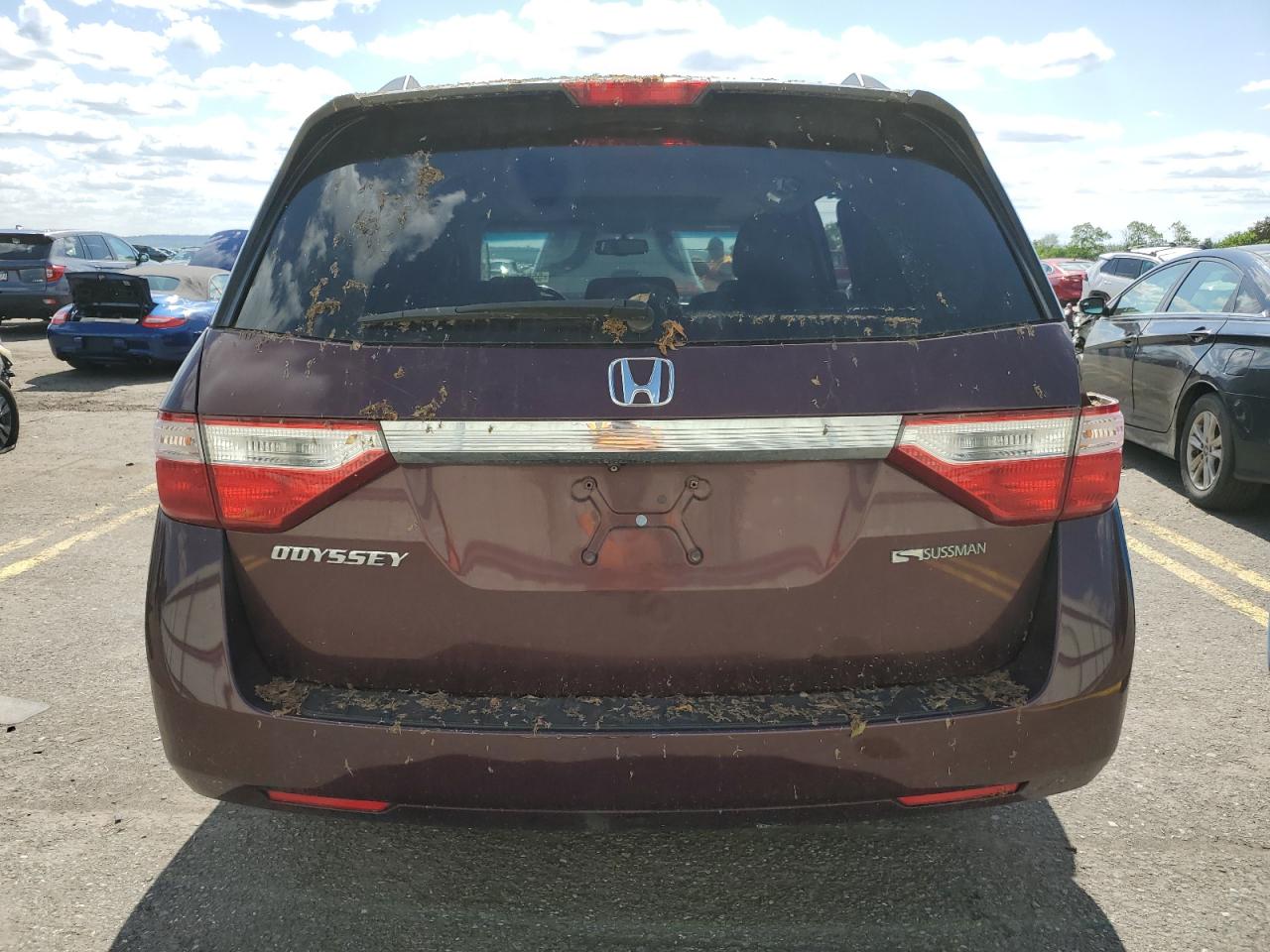 5FNRL5H6XCB138770 2012 Honda Odyssey Exl