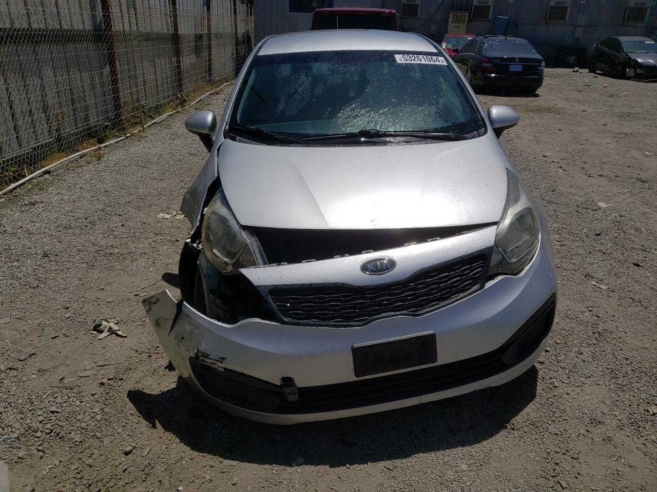 2013 Kia Rio Lx vin: KNADM4A34D6104108