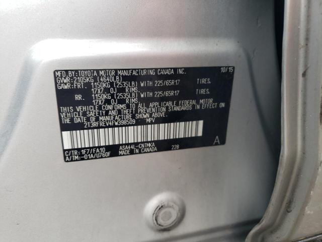 2T3RFREV4FW398509 2015 TOYOTA RAV 4 - Image 12