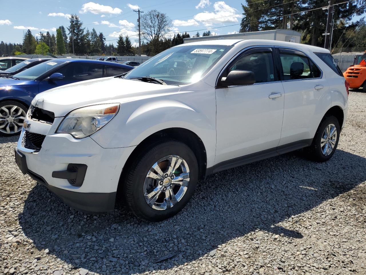 2012 Chevrolet Equinox Ls vin: 2GNFLCEK2C6121516