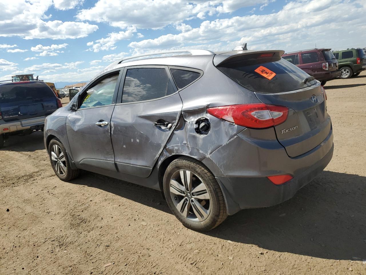 2014 Hyundai Tucson Gls vin: KM8JUCAG2EU793822