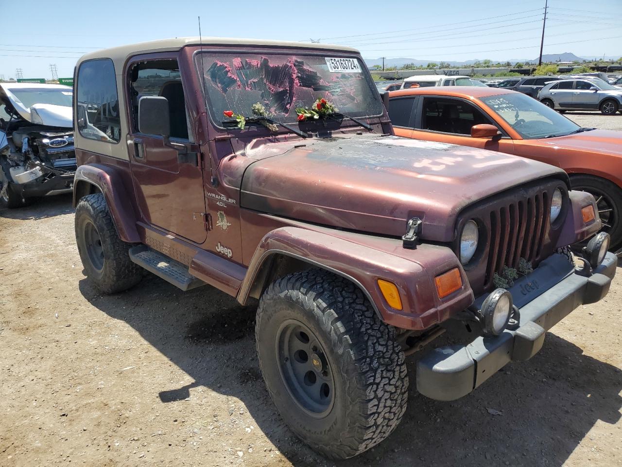 1J4FA59S51P321494 2001 Jeep Wrangler / Tj Sahara