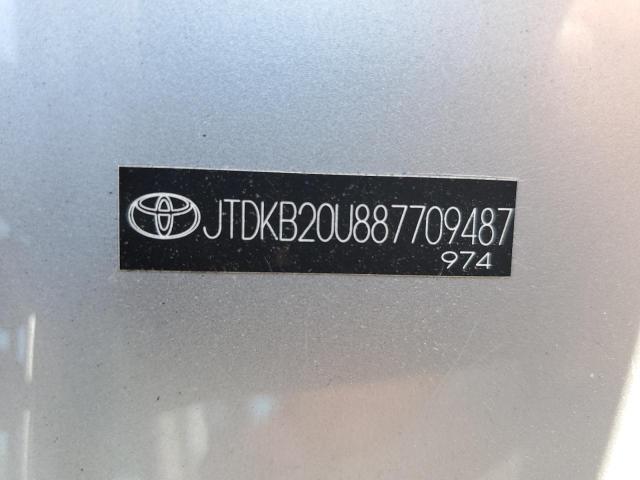 2008 Toyota Prius VIN: JTDKB20U887709487 Lot: 55926444