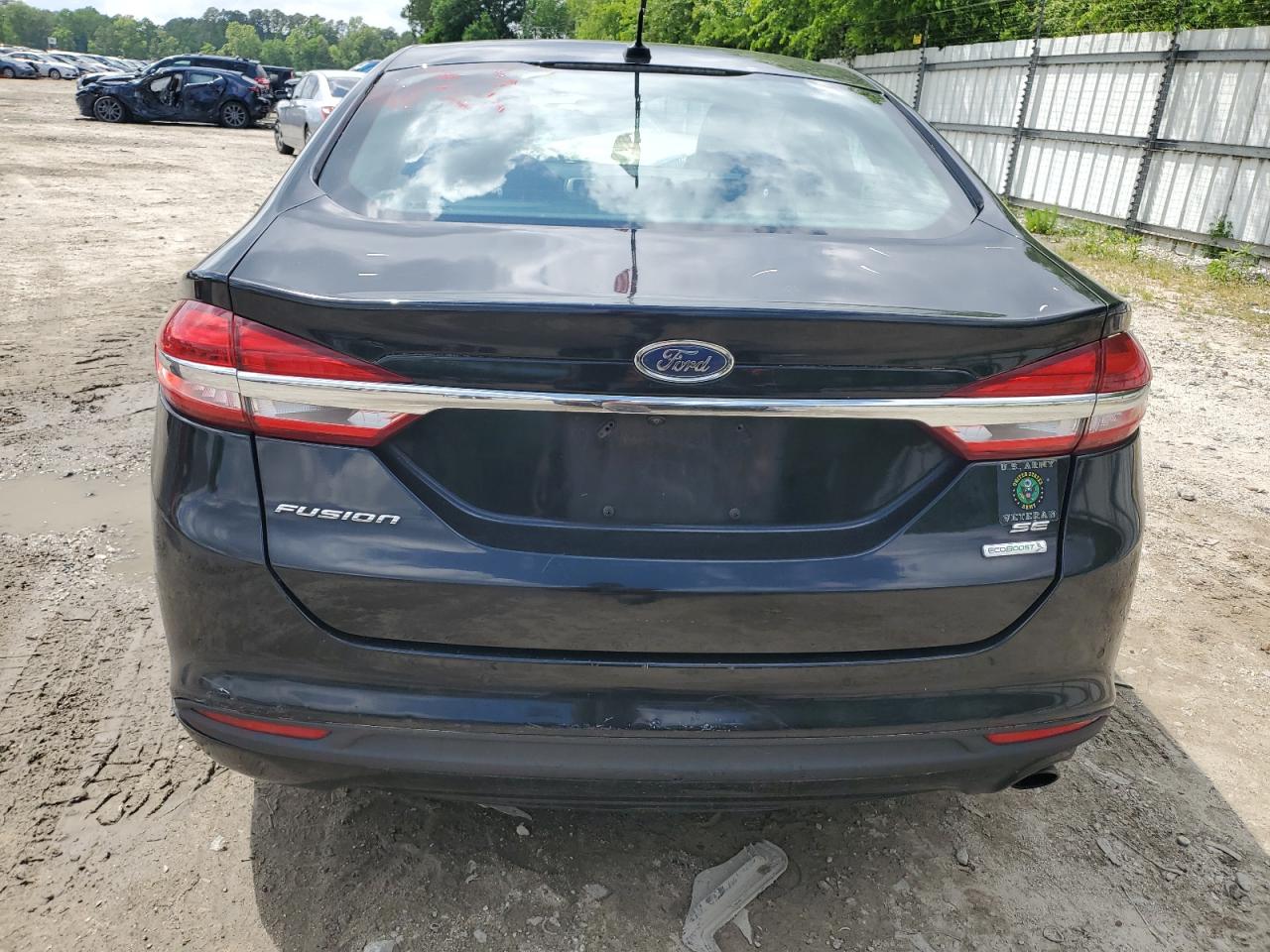 Lot #2843424524 2017 FORD FUSION SE