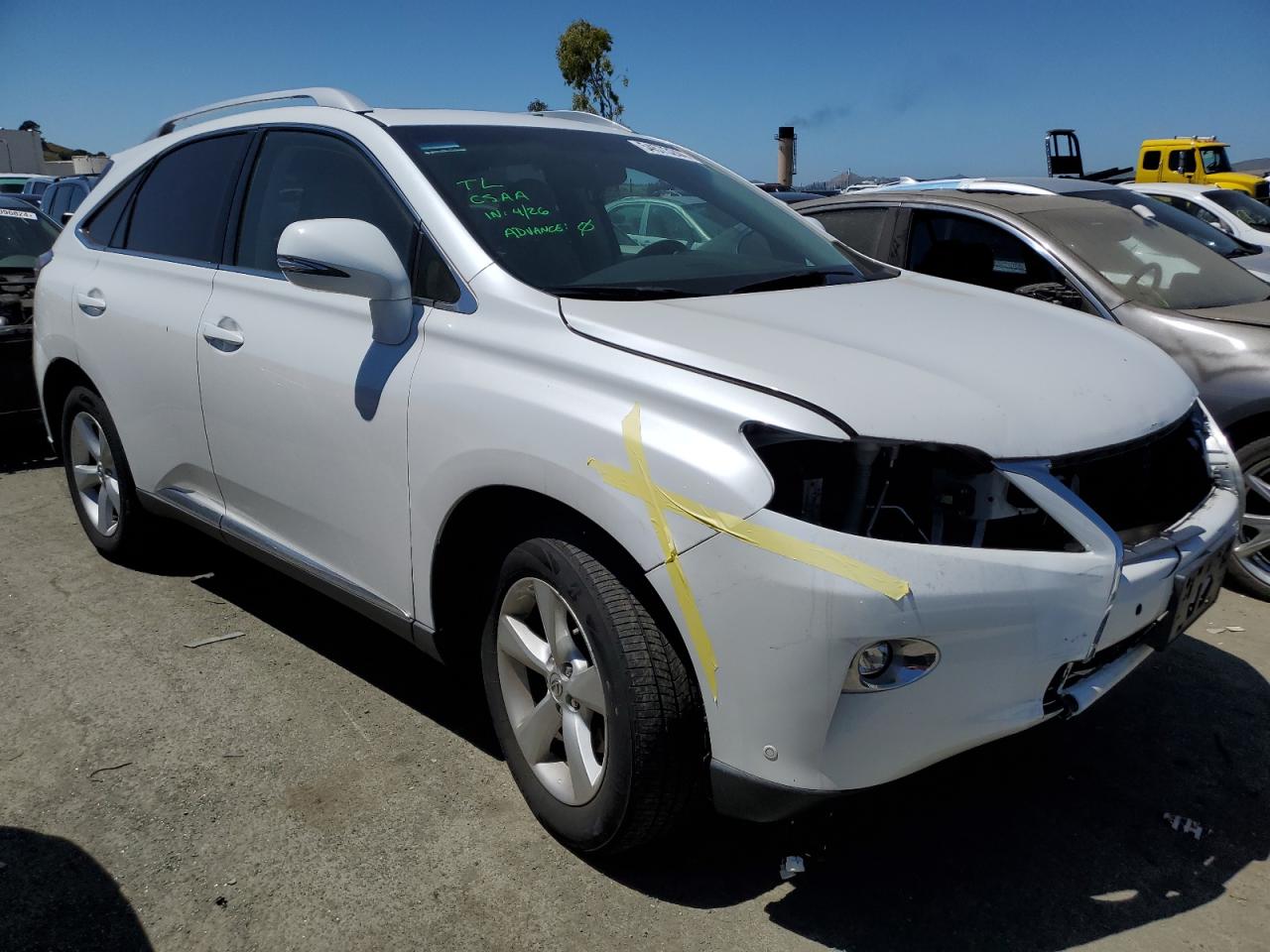 2T2BK1BA0FC319584 2015 Lexus Rx 350 Base