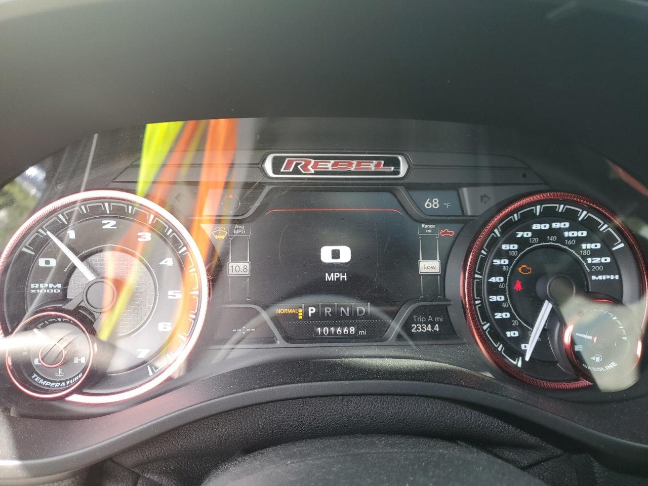 1C6SRFLT8KN782522 2019 Ram 1500 Rebel