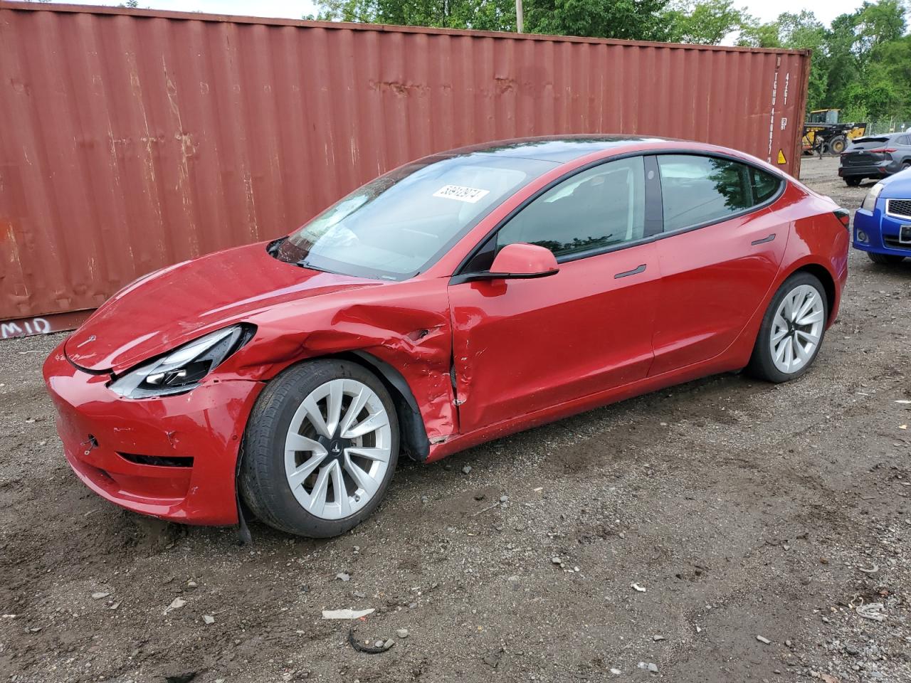 5YJ3E1EB8MF924255 2021 Tesla Model 3