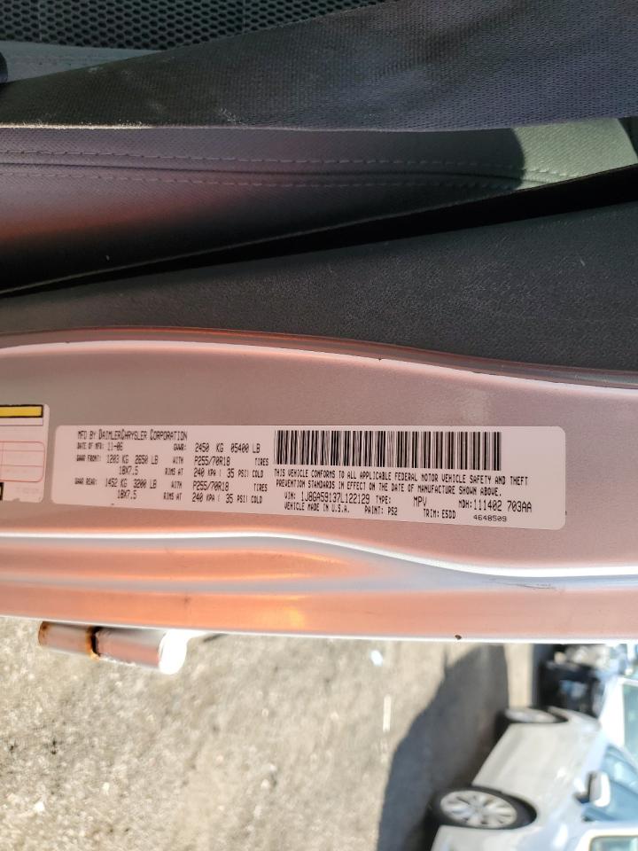 1J8GA59137L122129 2007 Jeep Wrangler Sahara