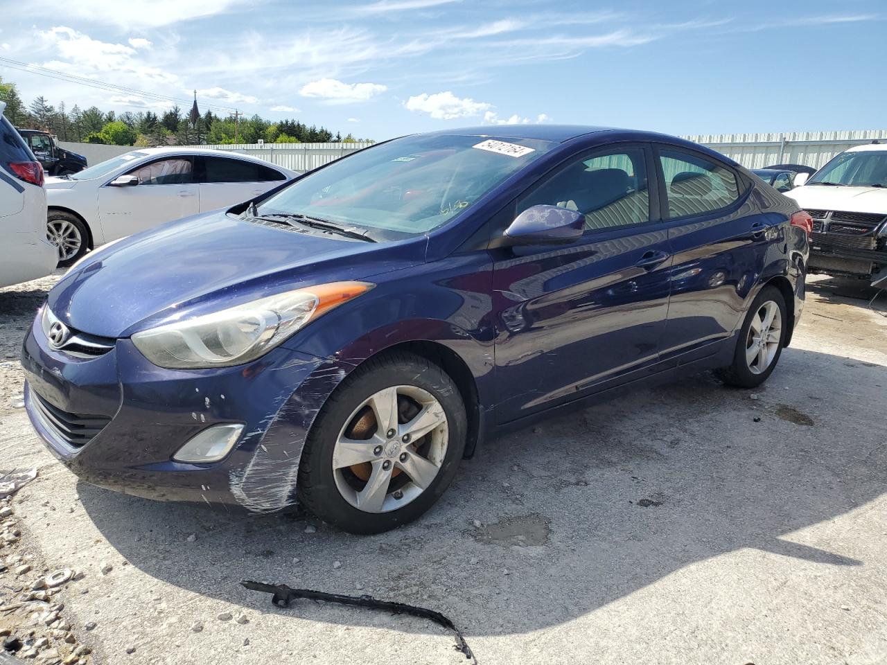 5NPDH4AE7CH137715 2012 Hyundai Elantra Gls