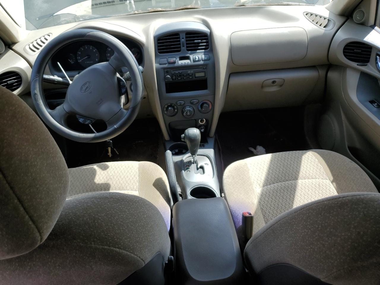 KM8SB12B74U577433 2004 Hyundai Santa Fe Gl