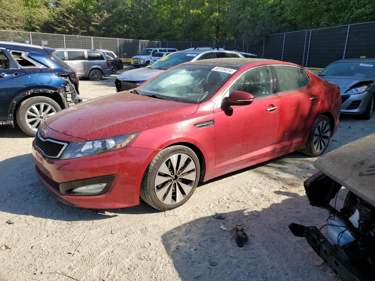 5XXGR4A67CG004791 2012 Kia Optima Sx