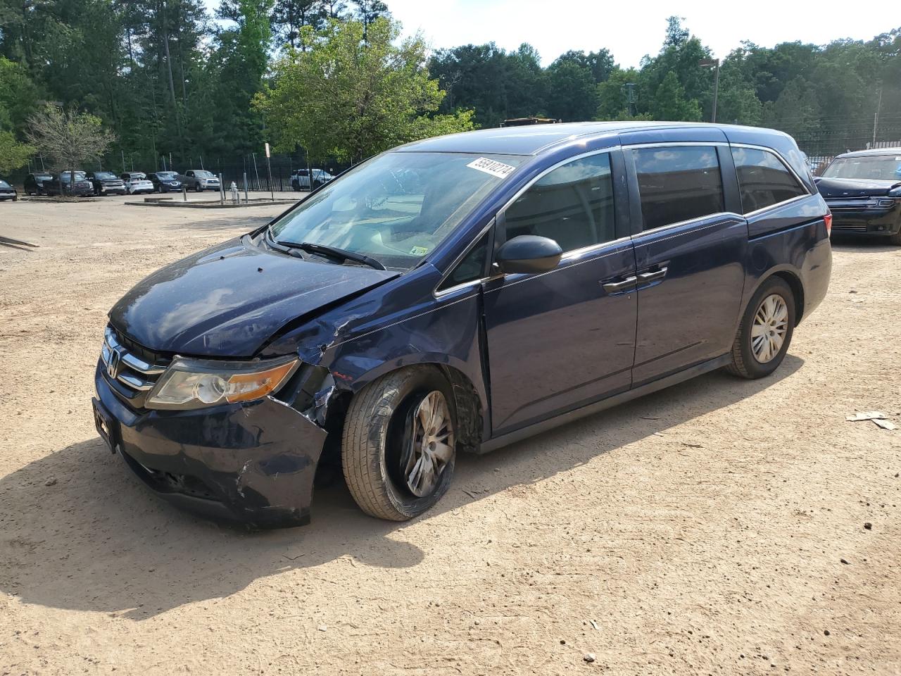 5FNRL5H25FB049500 2015 Honda Odyssey Lx