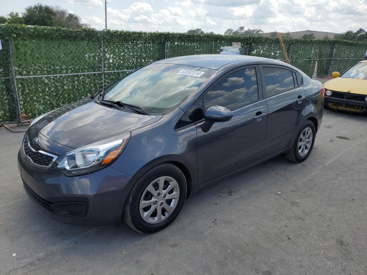 KNADN4A36E6385648 2014 Kia Rio Ex