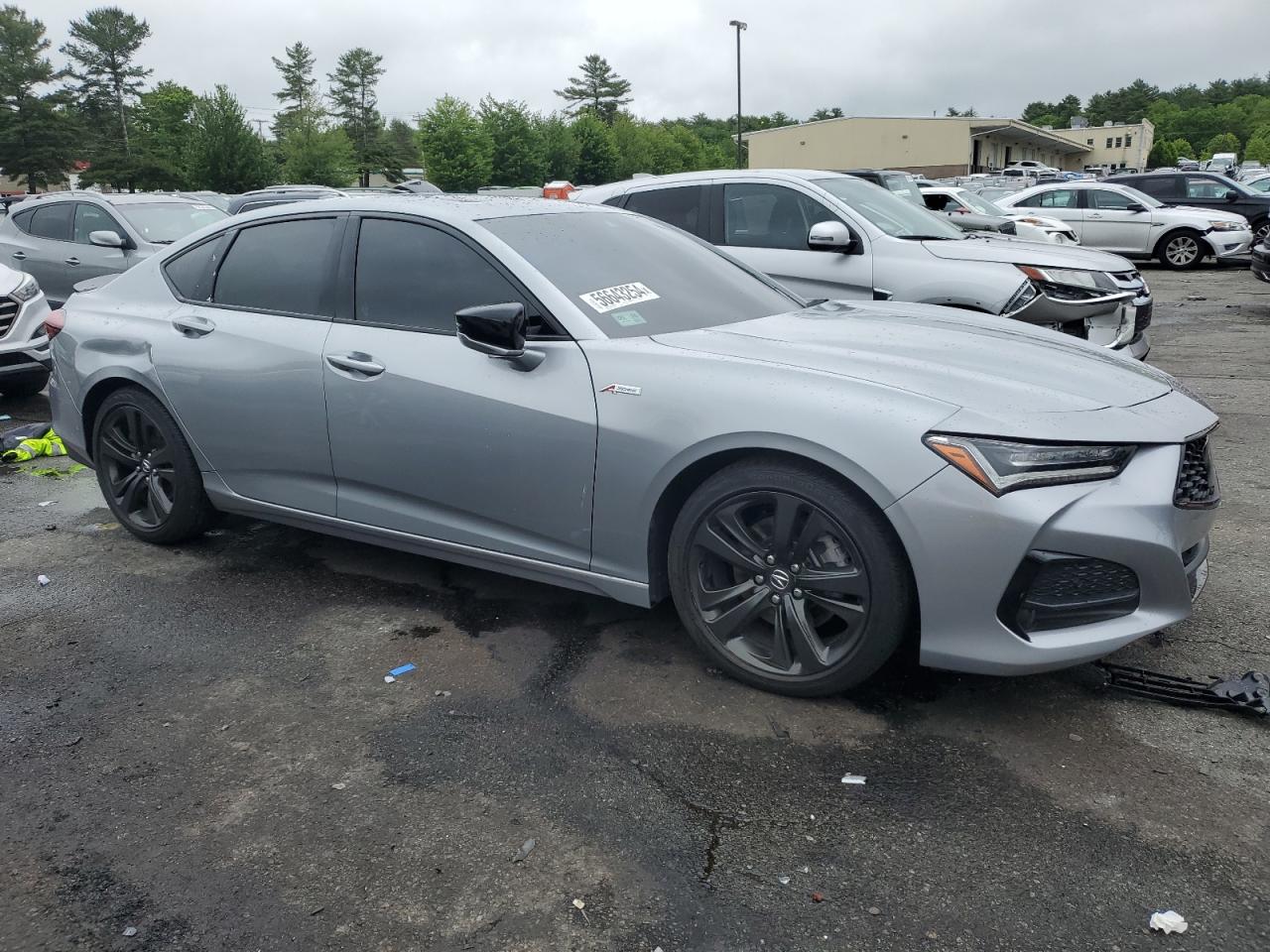 2021 Acura Tlx Tech A vin: 19UUB6F50MA001345