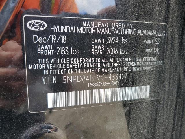 2019 Hyundai Elantra Sel VIN: 5NPDH4AE8FH595977 Lot: 56379674