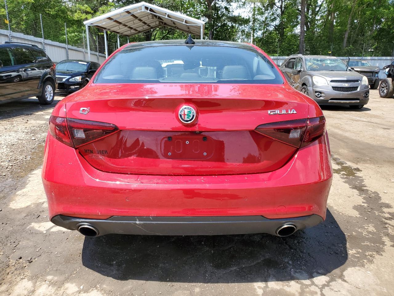 ZARFAEDN2H7545541 2017 Alfa Romeo Giulia Q4