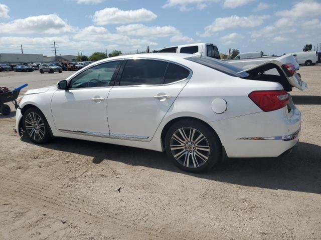 KIA CADENZA PR 2015 white  gas KNALN4D70F5173068 photo #3