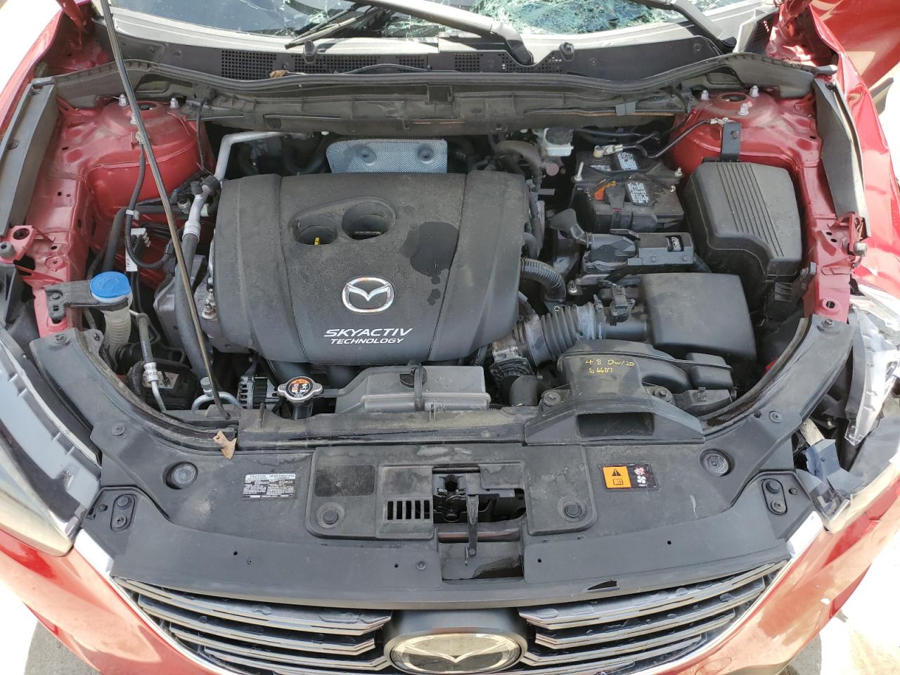 JM3KE2DY8G0789070 2016 Mazda Cx-5 Gt