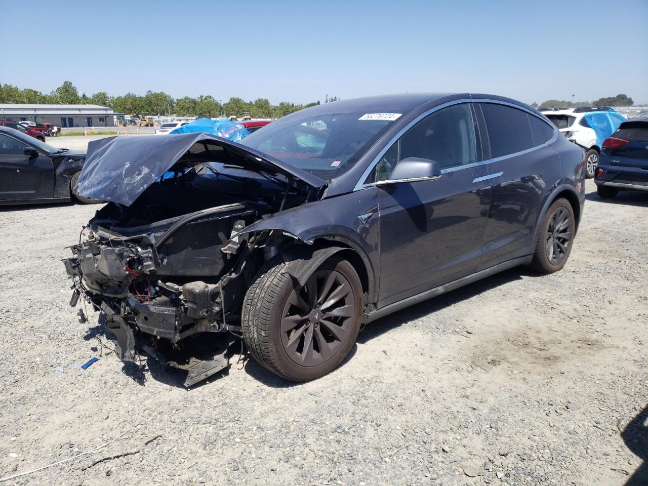 5YJXCBE27HF075819 2017 Tesla Model X