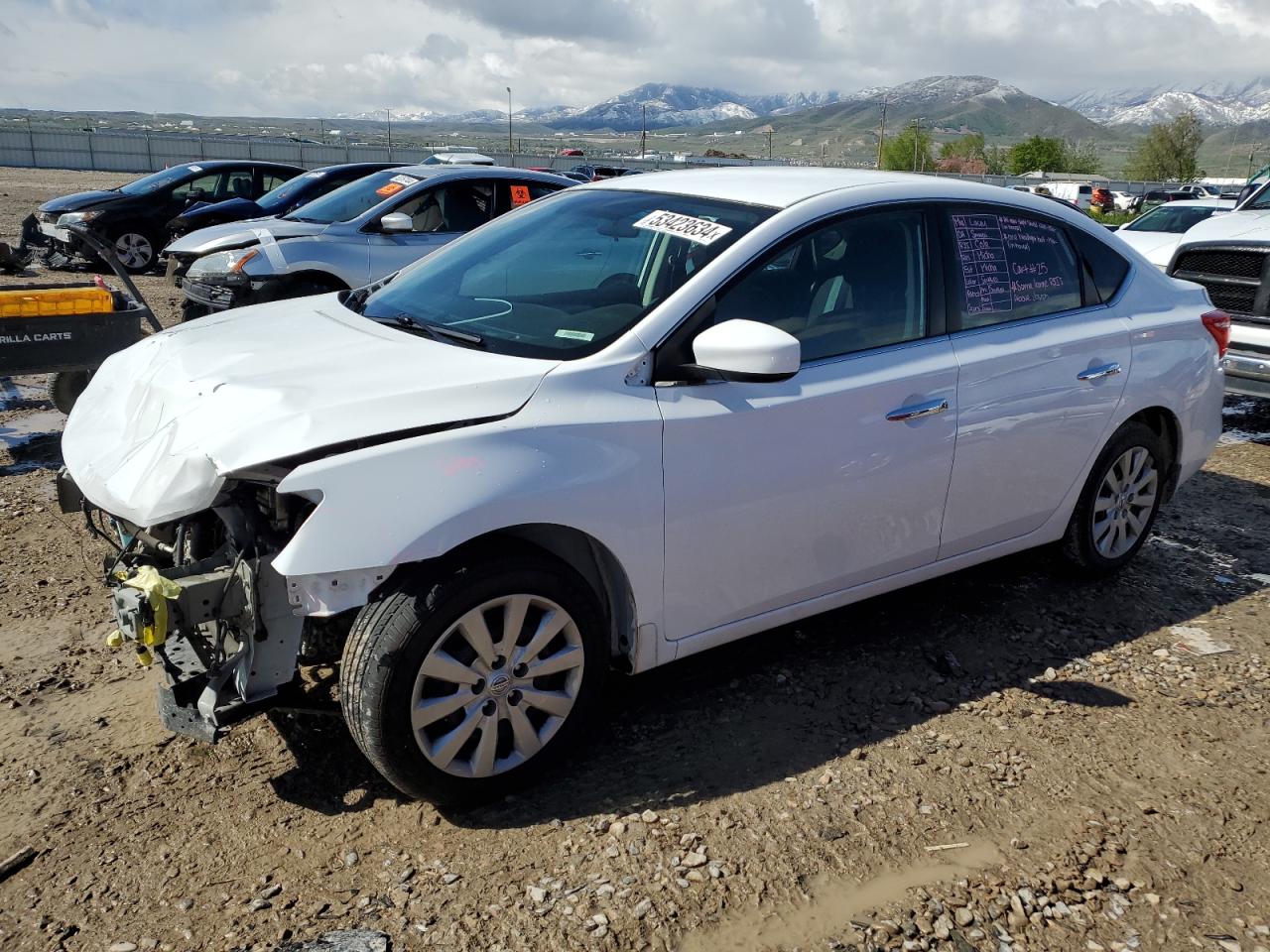 2019 Nissan Sentra S vin: 3N1AB7AP5KY278746