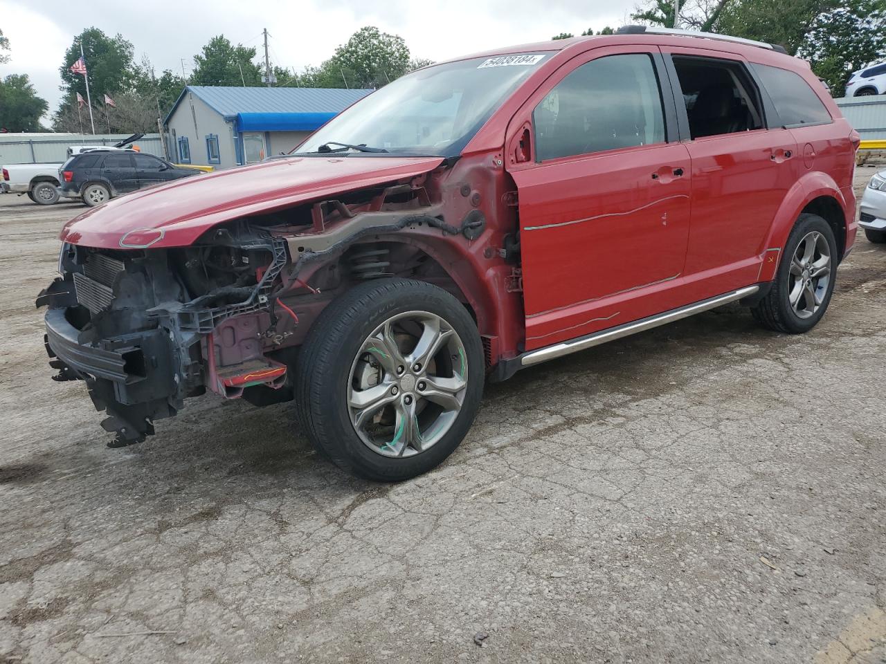 2017 Dodge Journey Crossroad vin: 3C4PDCGGXHT684772