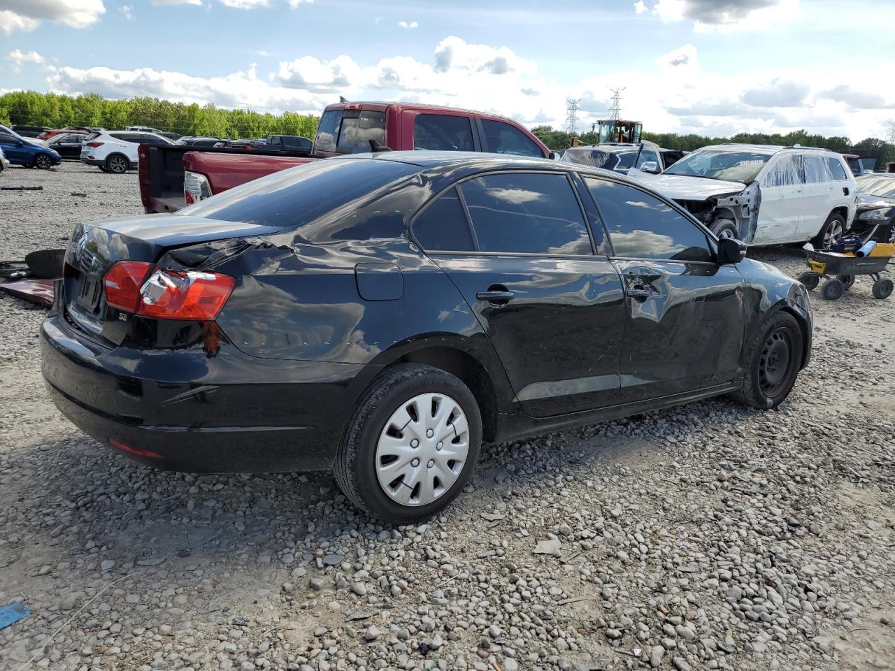 2014 Volkswagen Jetta Se vin: 3VWD17AJ3EM426703