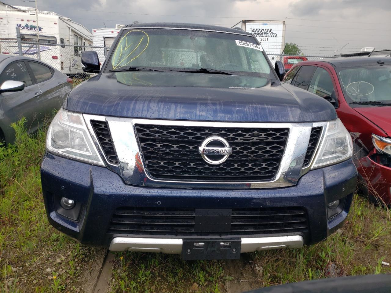 2017 Nissan Armada Sv vin: JN8AY2NC3H9507496