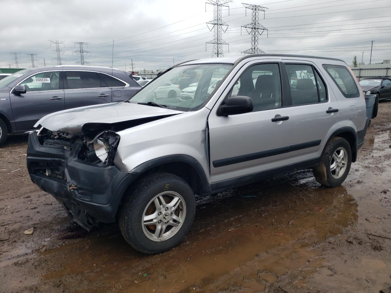 JHLRD68454C017308 2004 Honda Cr-V Lx