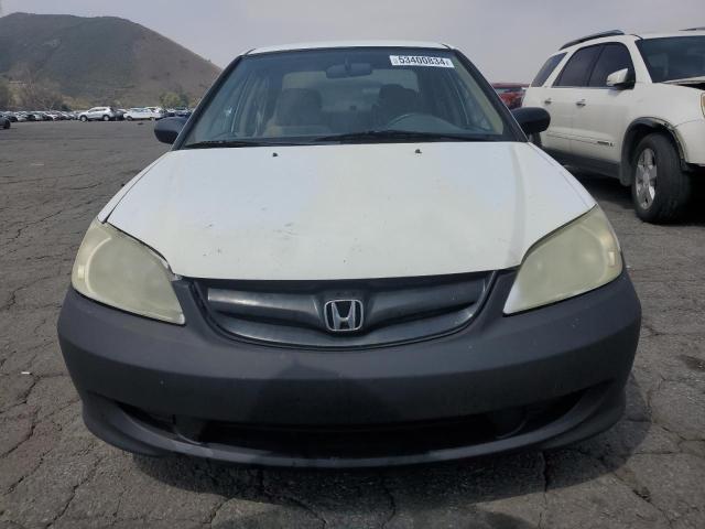 2005 Honda Civic Dx Vp VIN: 2HGES16305H559690 Lot: 53400834