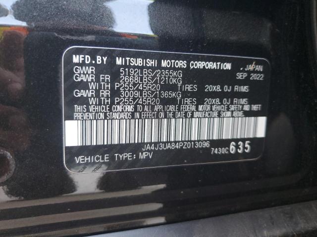 2023 Mitsubishi Outlander Se VIN: JA4J3UA84PZ013096 Lot: 53305774