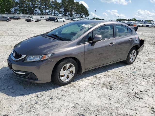 2013 Honda Civic Lx VIN: 19XFB2F54DE044776 Lot: 53195934