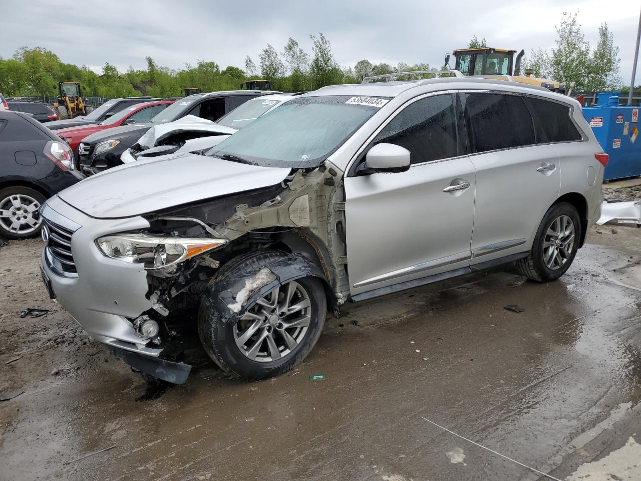 2014 Infiniti Qx60 vin: 5N1AL0MM1EC531007