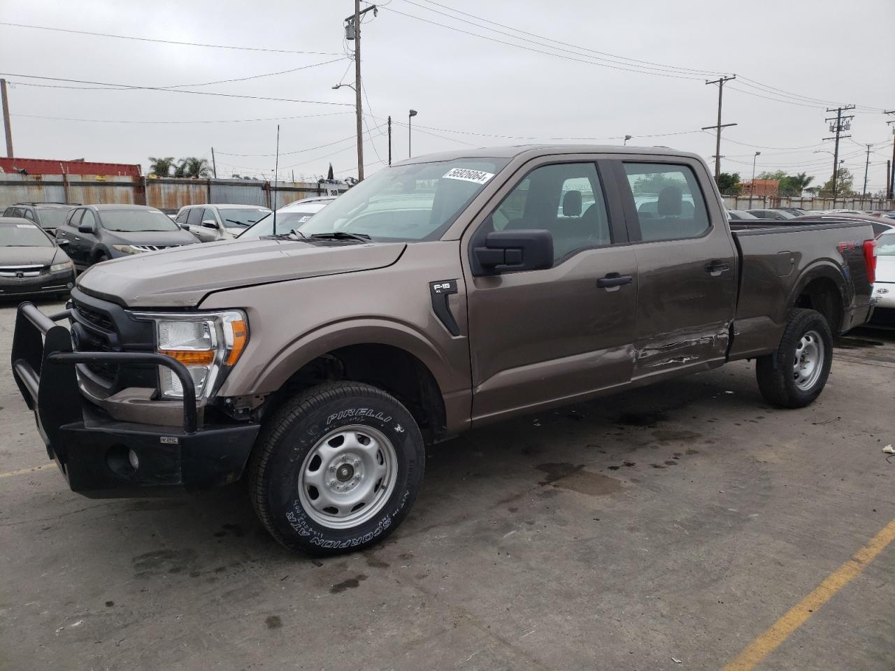 2021 Ford F150 Supercrew vin: 1FTFW1E54MFB94943