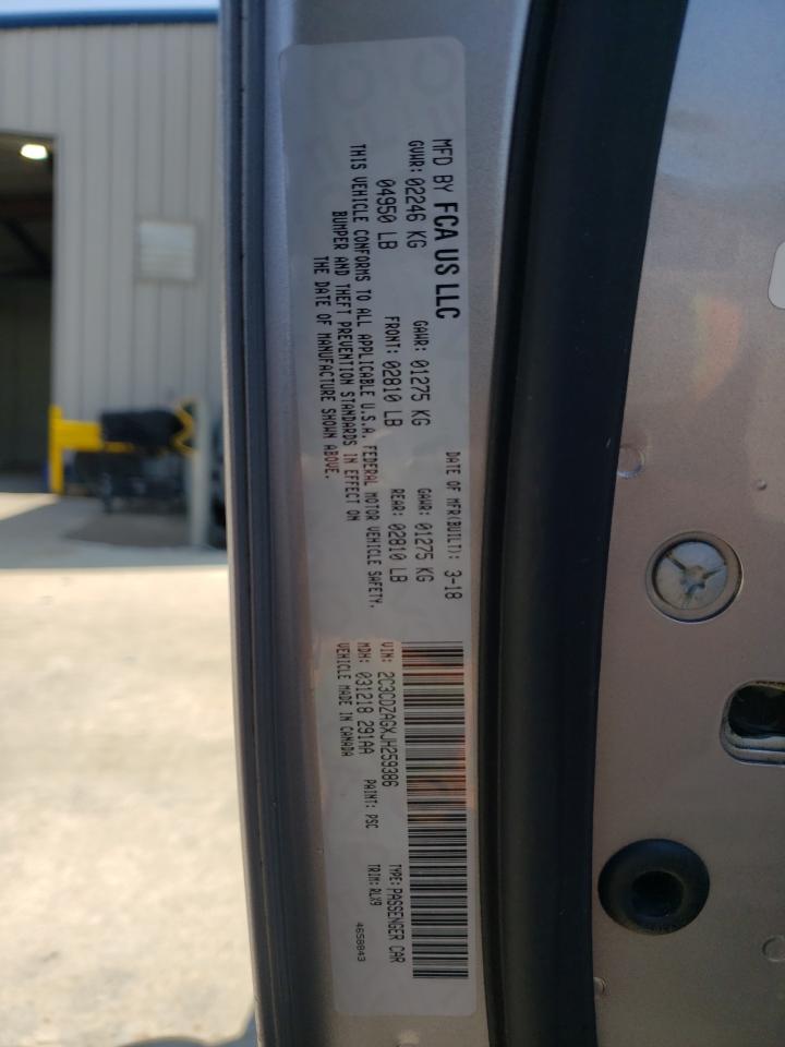 2C3CDZAGXJH259386 2018 Dodge Challenger Sxt