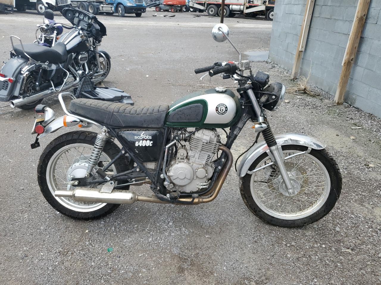  Salvage Genuine Scooter Co. Motorcycle