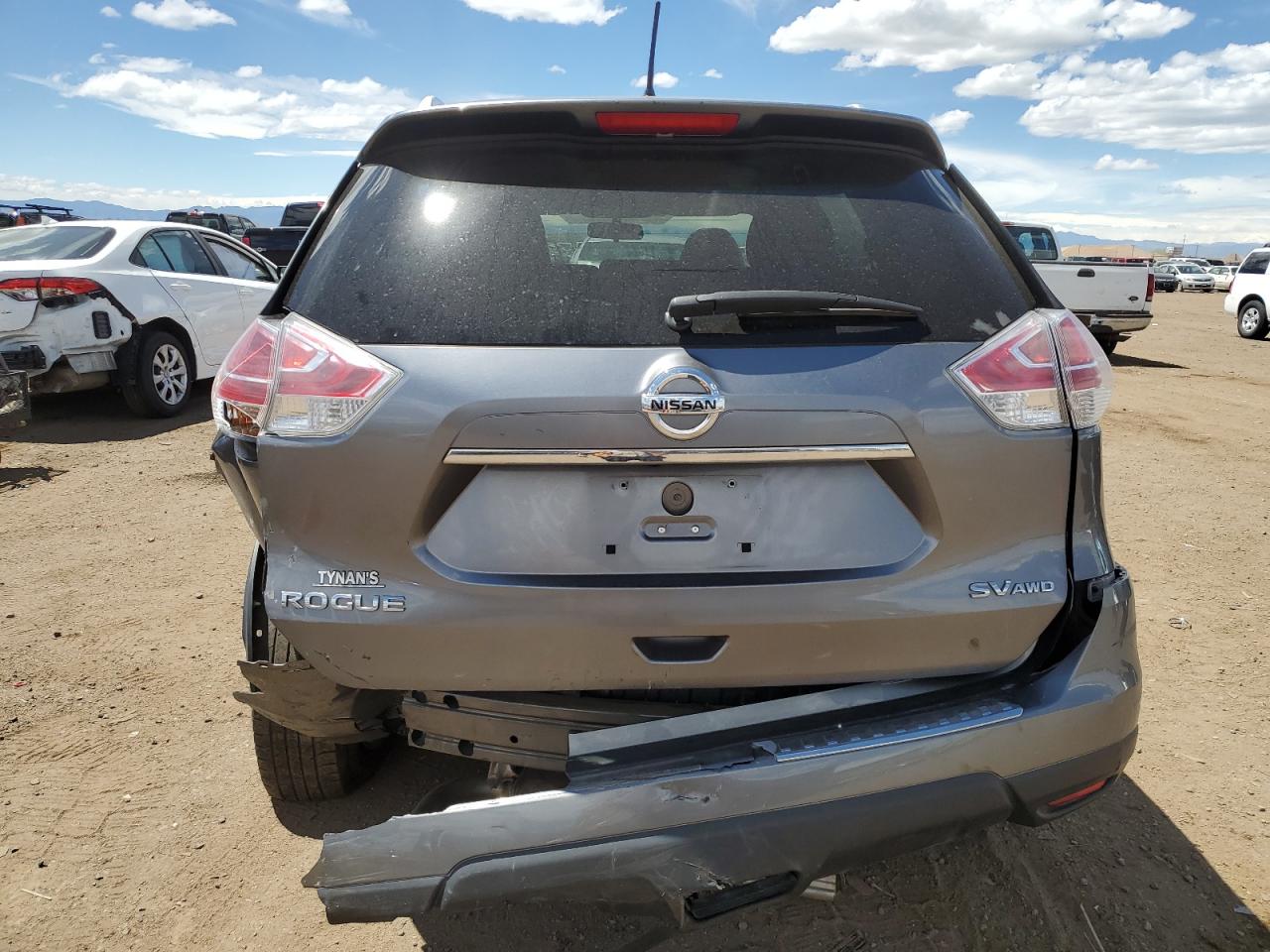 KNMAT2MVXGP597186 2016 Nissan Rogue S