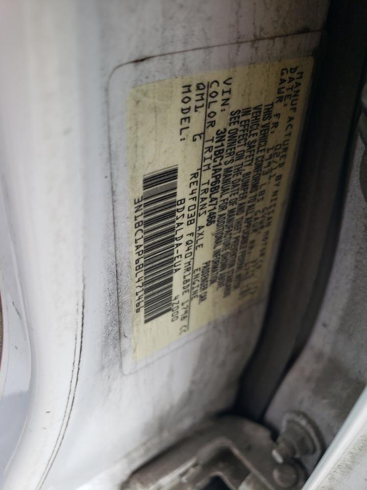 3N1BC1AP6BL471466 2011 Nissan Versa S