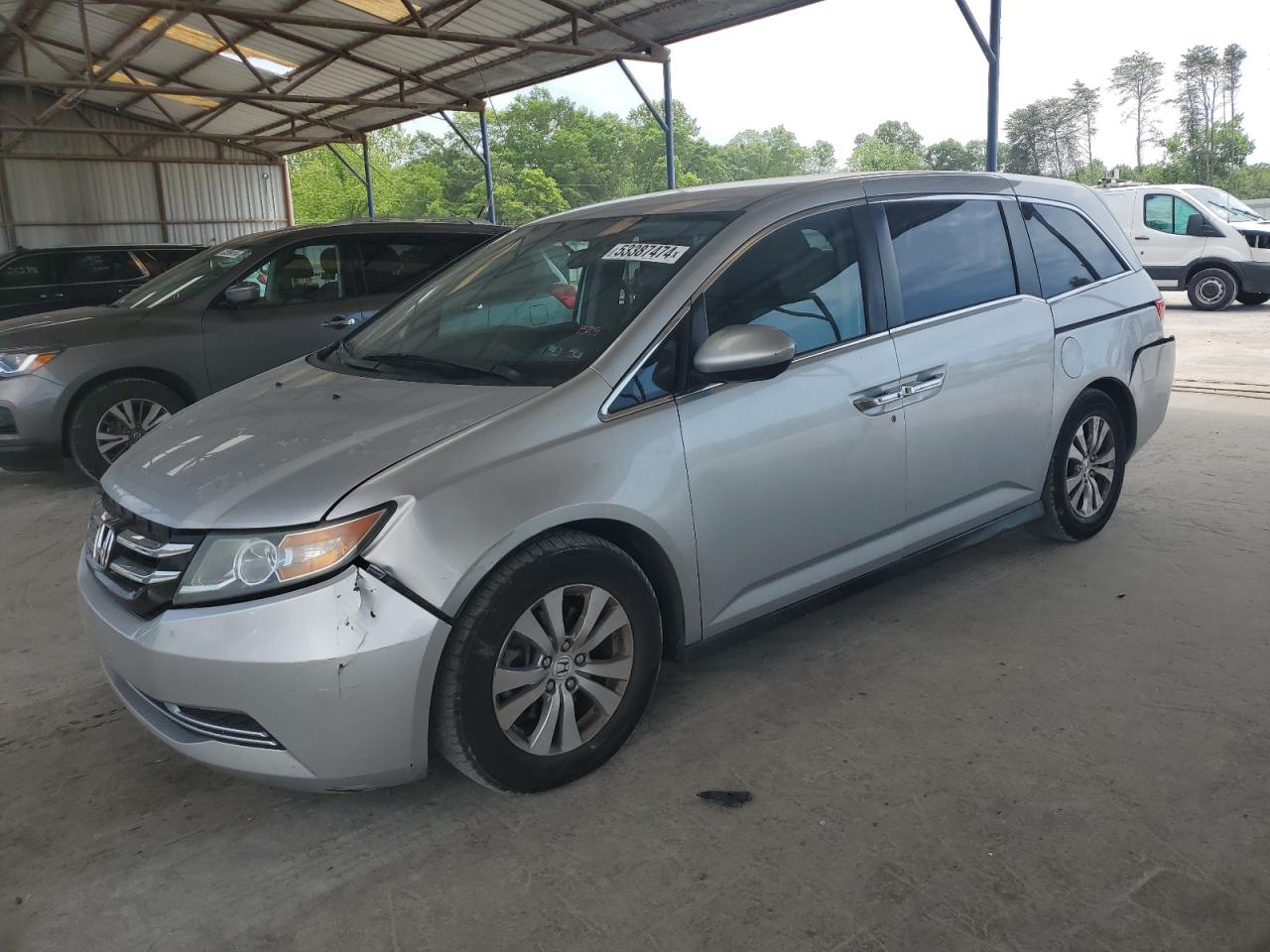 5FNRL5H44EB005245 2014 Honda Odyssey Ex