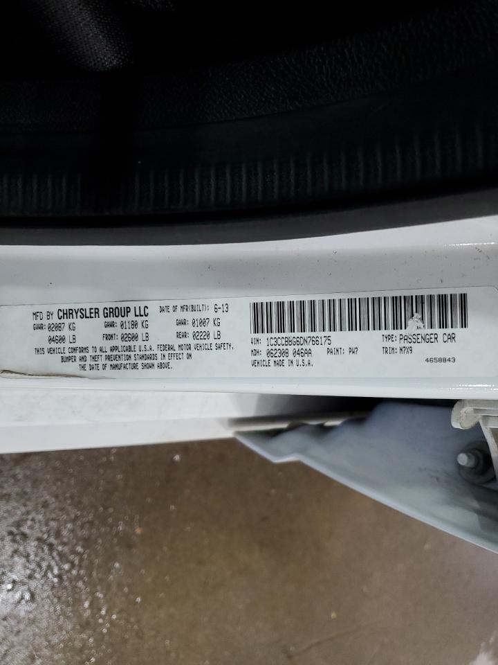 1C3CCBBG6DN766175 2013 Chrysler 200 Touring