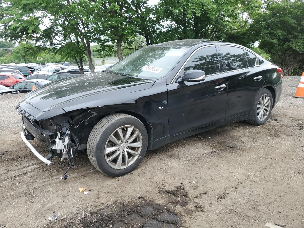 JN1BV7AR3FM398468 2015 Infiniti Q50 Base