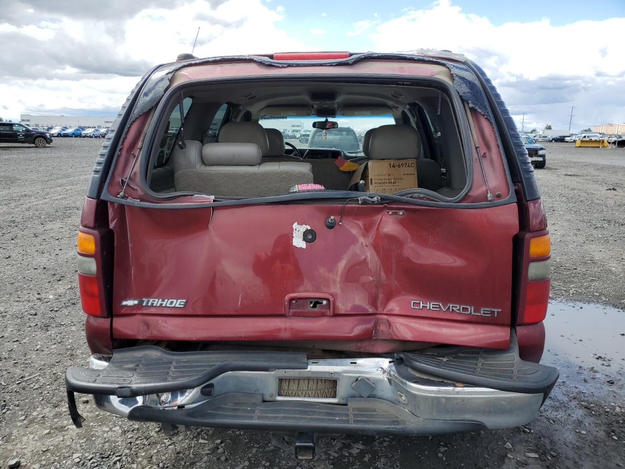 1GNEK13T81J308693 2001 Chevrolet Tahoe K1500