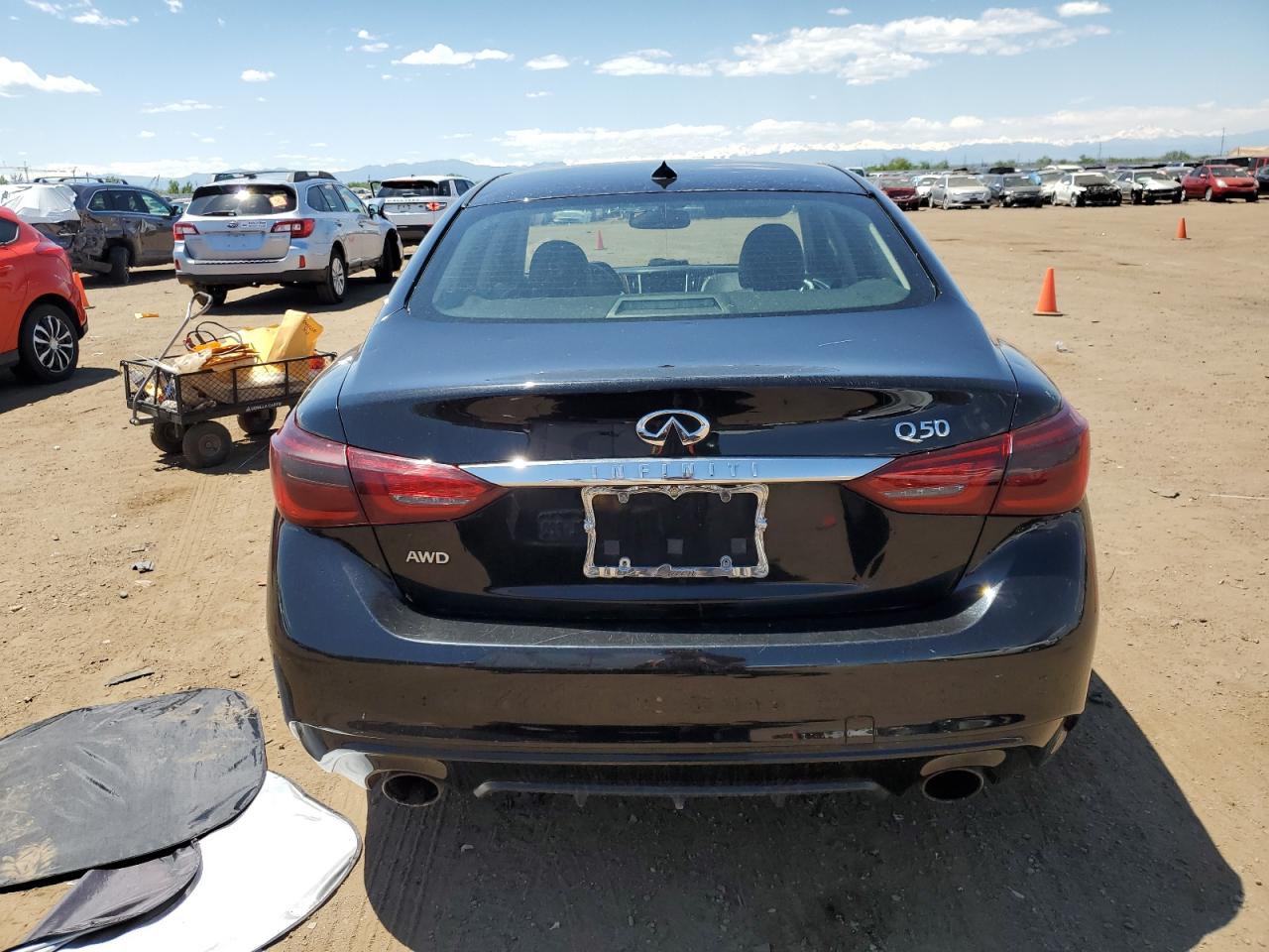 JN1CV7AR2JM280599 2018 Infiniti Q50 Pure