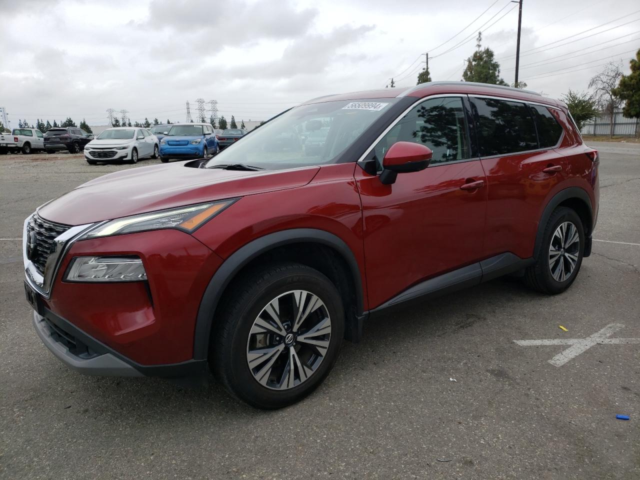 2021 Nissan Rogue Sv vin: 5N1AT3BA3MC800441