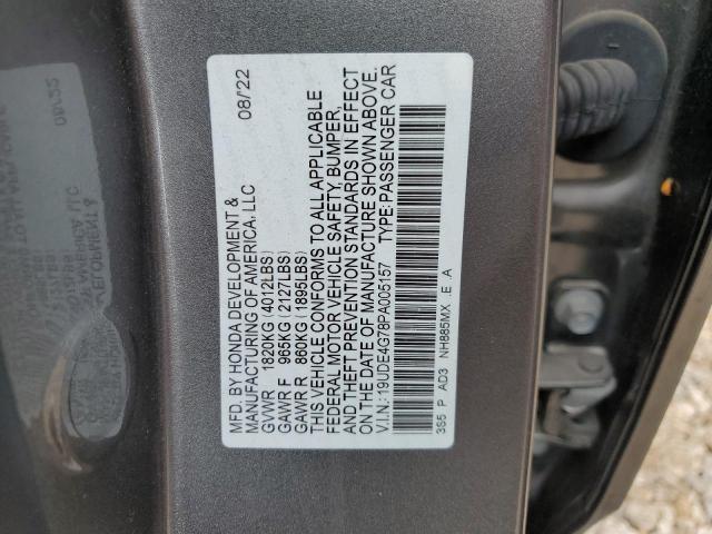 19UDE4G78PA005157 Acura Integra A-  12