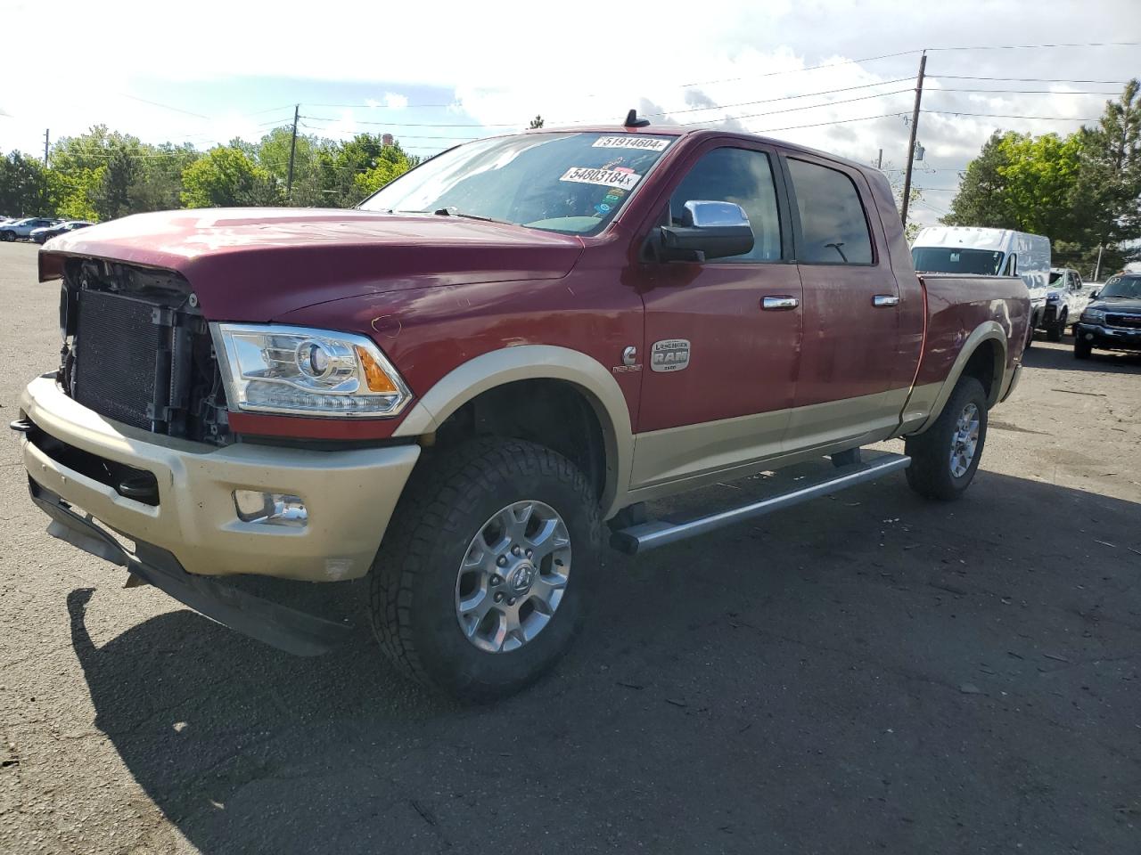 2013 Ram 2500 Longhorn vin: 3C6UR5PL3DG534221