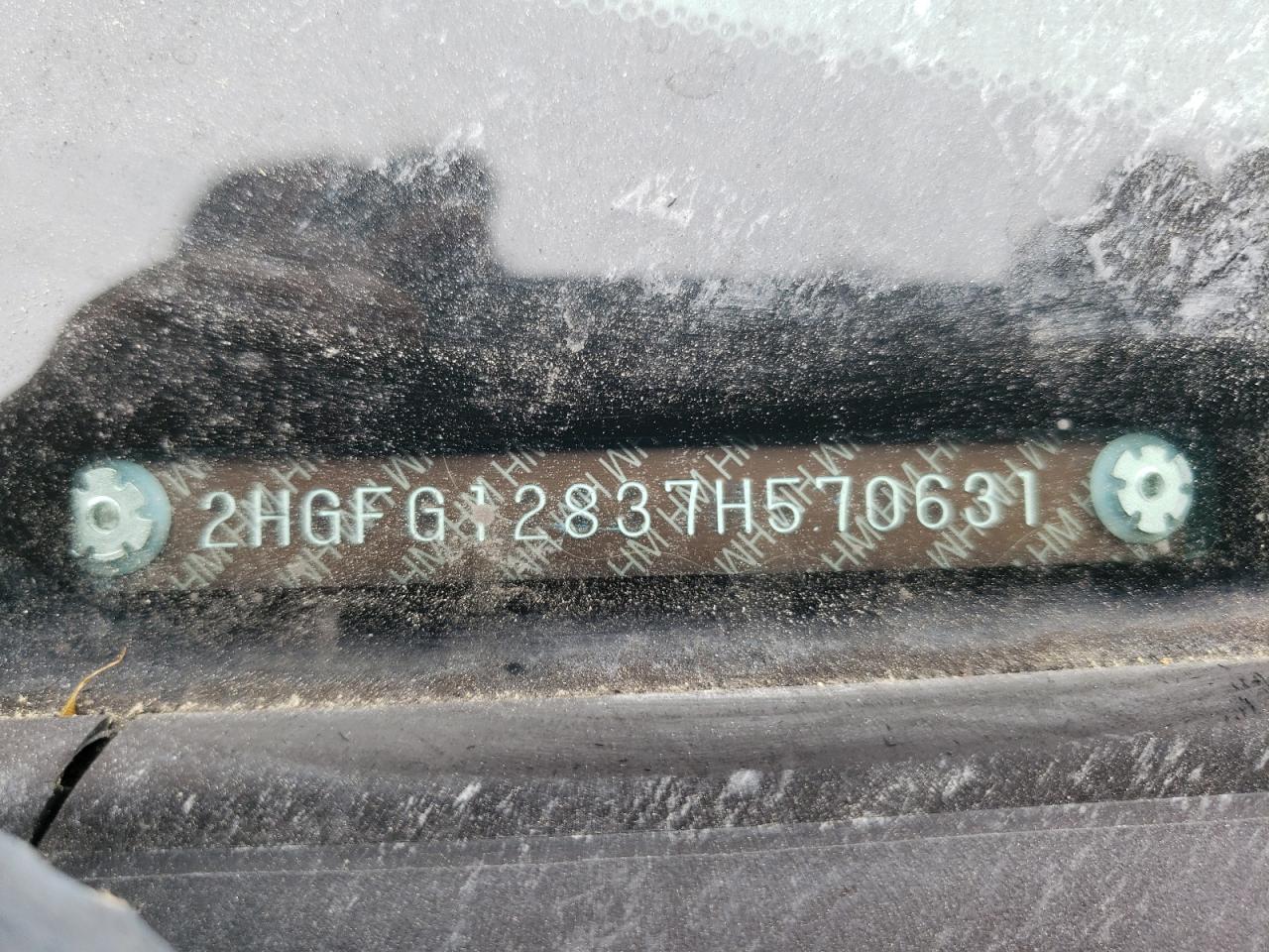 2HGFG12837H570631 2007 Honda Civic Ex